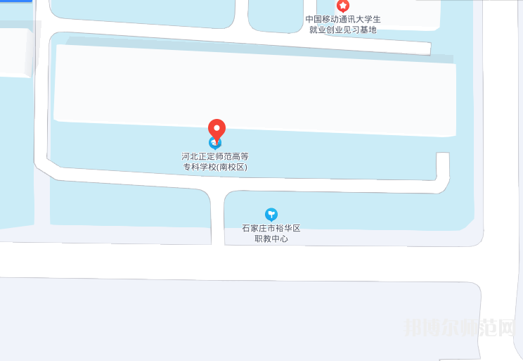 河北正定師范高等?？茖W(xué)校南校區(qū)2023年地址在哪里 